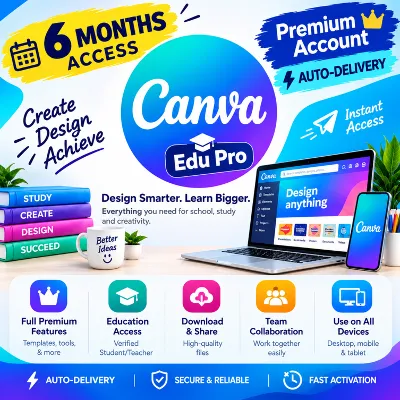 Canva Education Pro 6 месяцев | Премиум-аккаунт | автоматическая доставка - irongamers.ru