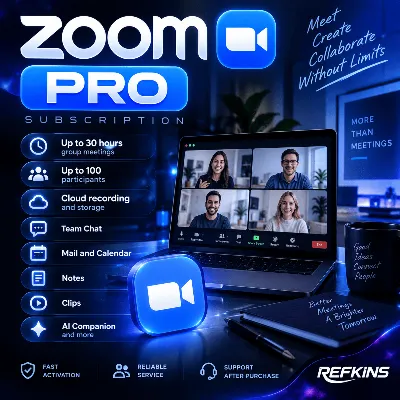 Zoom Pro Workplace subscription (from 7 days to 1 year) FULL WARRANTY