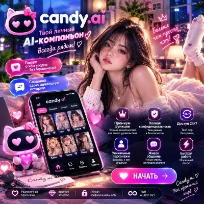 Candy.ai Premium | Личный аккаунт + Пополнение монет | 1 Месяц | Быстрая обработка | - irongamers.ru