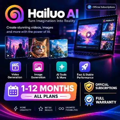 Hailuo AI — Все тарифные планы | 1–12 месяцев | Официальная подписка | Полная гаранти - irongamers.ru