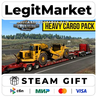 DLC American Truck Simulator - Heavy Cargo Pack / Steam АВТО / РУ + МИР - irongamers.ru