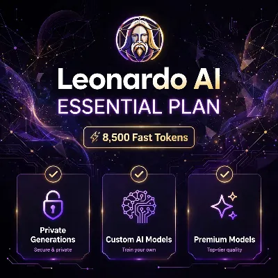 LEONARDO AI ESSENTIAL | 8 500 токенов | 1 месяц - irongamers.ru