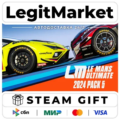 DLC Le Mans Ultimate - 2024 Pack 5 / Steam АВТО / РУ + МИР - irongamers.ru