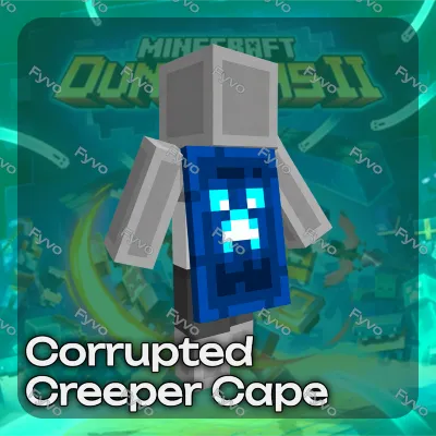 ПРОМОКОД【Corrupted Creeper Cape】— DUNGEONS II | MINECRAFT | СКИН / ПРЕДМЕТ - irongamers.ru
