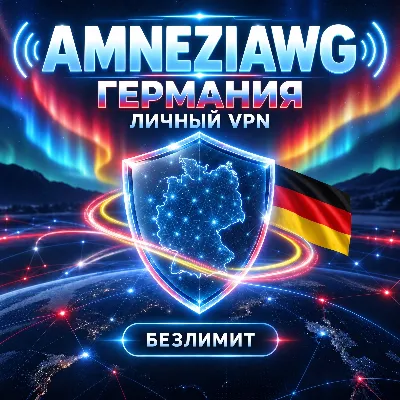 🇩🇪 AMNEZIAWG VPN ГЕРМАНИЯ 📄 ГОТОВЫЙ КОНФИГ НЕМЕЦКИЙ IP БЕЗЛИМИТ - irongamers.ru