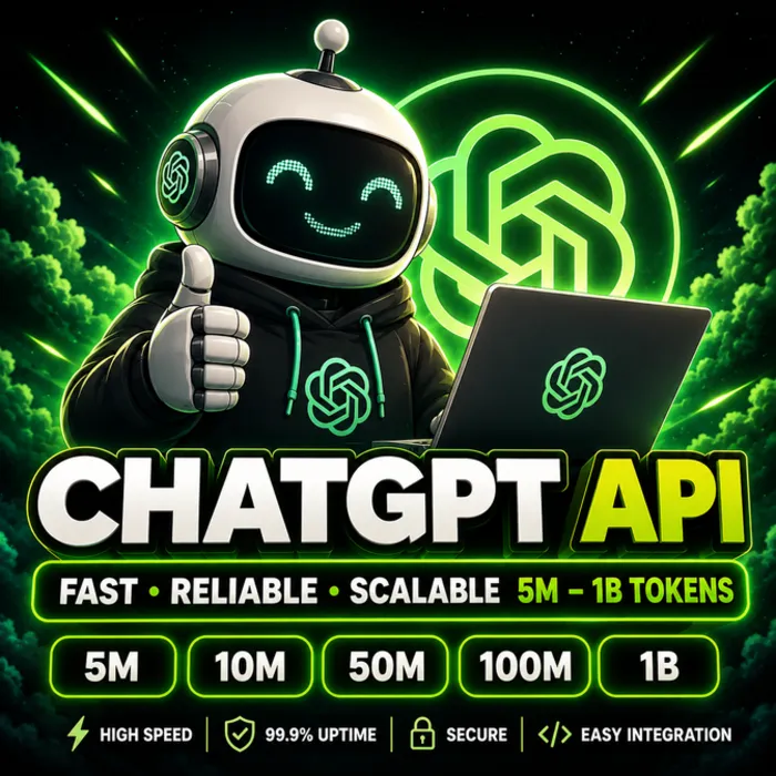 ChatGPT API · Fast Delivery · 5M–1B Tokens