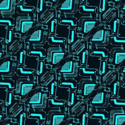Киберпанк Технологичные Паттерны SVG - irongamers.ru