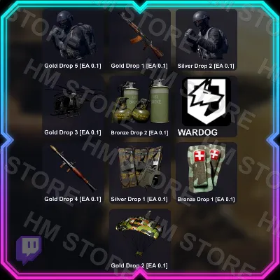 WARDOGS • 10 НАГРАД • Early Access 0.1 • TWITCH DROPS / ТВИЧ ДРОПСЫ • АВТО-ВЫДАЧА - irongamers.ru
