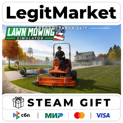 Lawn Mowing Simulator 2 / Steam АВТО / РУ + МИР - irongamers.ru