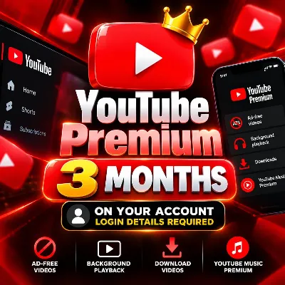 YouTube Premium 3 месяца | Индивидуальный | Быстрая активация - irongamers.ru