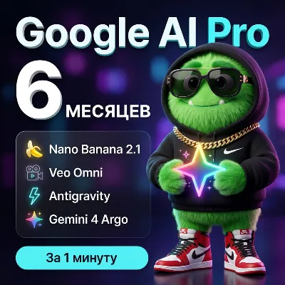 Google Gemini PRO (1-18 Мес) Veo 3 | Antigravity | Личный аккаунт - irongamers.ru