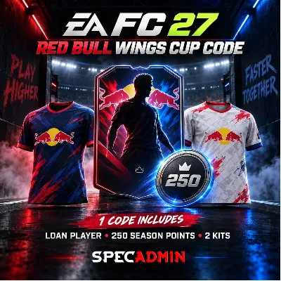 КОДЫ EA SPORTS FC 27 RED BULL WINGS CUP | SP 250 + 2 НАБОРА + АРЕНДНЫЙ ИГРОК - irongamers.ru