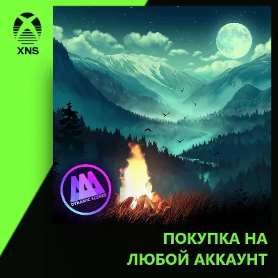 AAA Dynamic Scenes - Valley Under Moonlight Dynamic Scene Xbox | Любой аккаунт - irongamers.ru