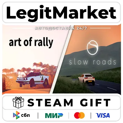 art of rally & Slow Roads / Steam АВТО / РУ + МИР - irongamers.ru