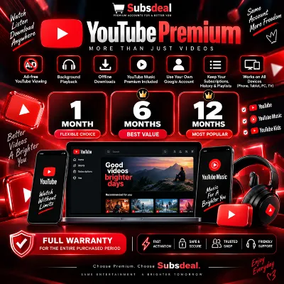 YouTube Premium 1 мес. | Ваш личный аккаунт | YouTube Music | Гарантия - irongamers.ru