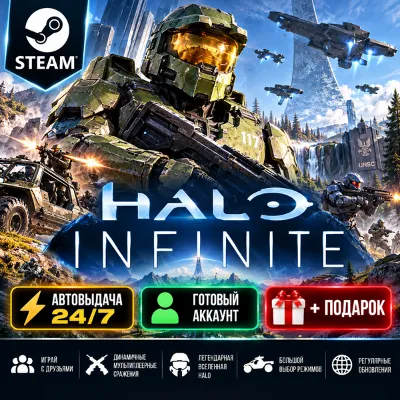 Аккаунт с игрой Steam Halo Infinite Автовыдача 24/7+Подарок