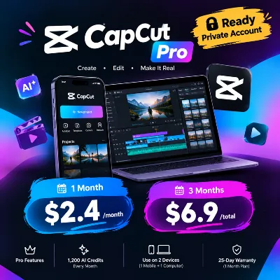 CapCut Pro – Private Account | 1 or 3 Months - irongamers.ru