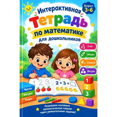 Интерактивная тетрадь по математике для дошкольников | Числа 1–20, счёт, сложение и ф - irongamers.ru