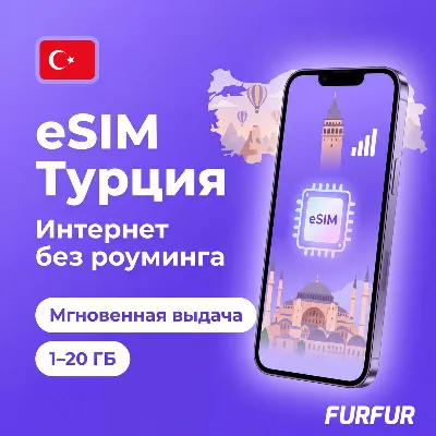 eSIM Турция | Интернет 1–20 ГБ | Vodafone 5G | Мгновенная выдача | есим - irongamers.ru