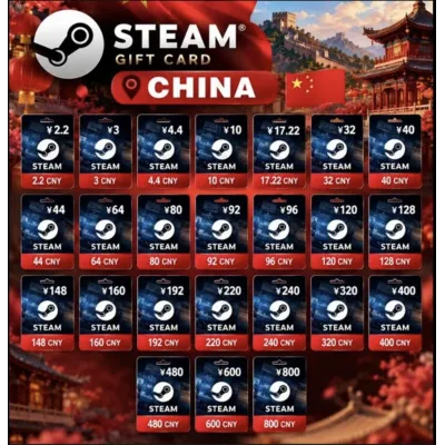 STEAM КИТАЙ | ЮАНИ КОД ПОПОЛНЕНИЯ СТИМ КАРТА - irongamers.ru