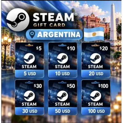 СТИМ КАРТЫ АРГЕНТИНА КОД ПОПОЛНЕНИЯ 5-100 USD - irongamers.ru