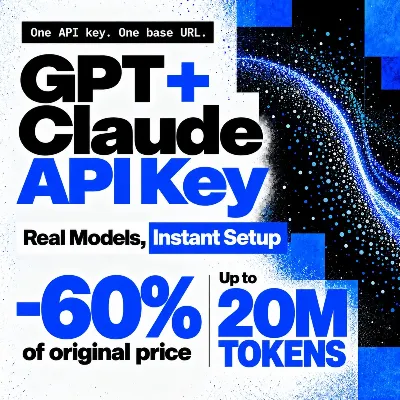 🔑 20,000,000 Tokens - GPT + Claude API Key | Opus 5.5 · GPT-6 Astra · Fable 5.1 - irongamers.ru