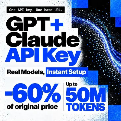 🔑 50,000,000 Tokens - GPT + Claude API Key | Opus 5.5 · GPT-6 Astra · Fable 5.1 - irongamers.ru