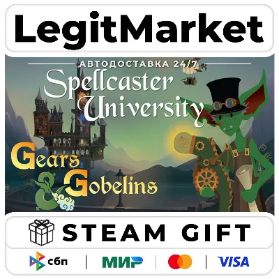DLC Spellcaster University - Gears and Gobelins / Steam АВТО / РУ + МИР - irongamers.ru