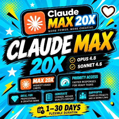 🔥 Claude Max 20X (1 месяц) | Официальная подписка | Полная гарантия - irongamers.ru