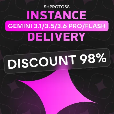 24/7 Gemini Flash/Pro USD Пополнение баланса API | Моментальная выдача | API ключ - irongamers.ru