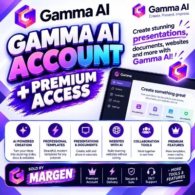 Gamma app Ai | Plus, Pro, Ultra | Месяц, год - irongamers.ru