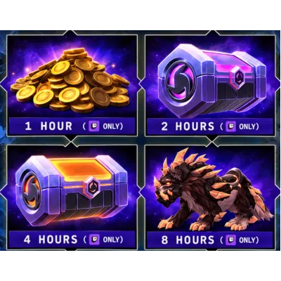 Heroes of the Storm 4 награды | Epic Deadly Chaos Wolf, Gold, Chest Twitch Drop - irongamers.ru