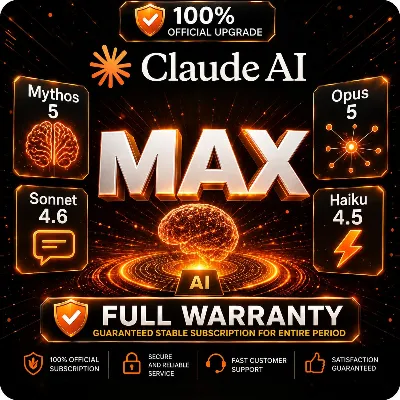 Claude Max 5X (1 месяц) | Официальная подписка | Полная гарантия - irongamers.ru