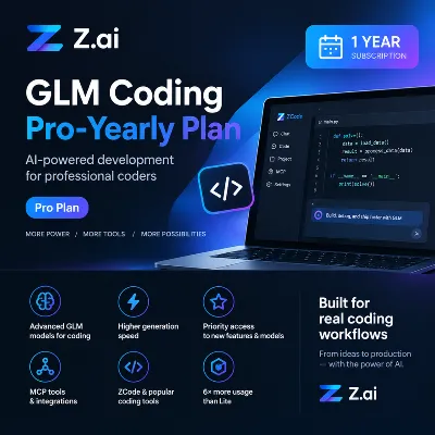 Z AI | Z.ai | Подписка GLM Coding Pro на 12 месяцев  | Мгновенная выдача - irongamers.ru