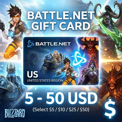 ⭕ [АВТО 24\7] КАРТА BLIZZARD 20-50-100 MYR BATTLE.NET (МАЛАЙЗИЯ) - irongamers.ru