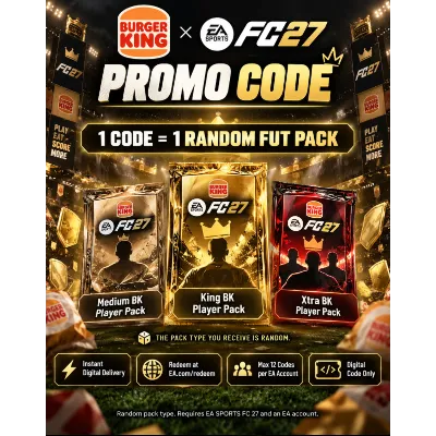 FIFA 27 | Burger King x EA SPORTS FC 27 — Код для набора FUT - irongamers.ru