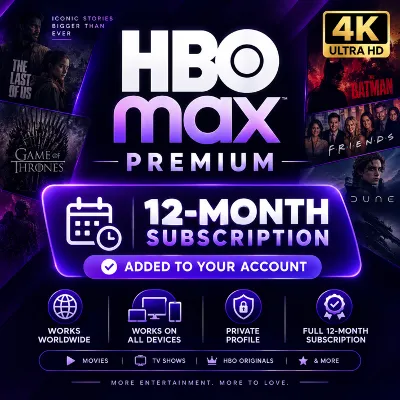 Подписка на HBO MAX Premium и Standard на 1 и 12 месяцев! Новый аккаунт - irongamers.ru
