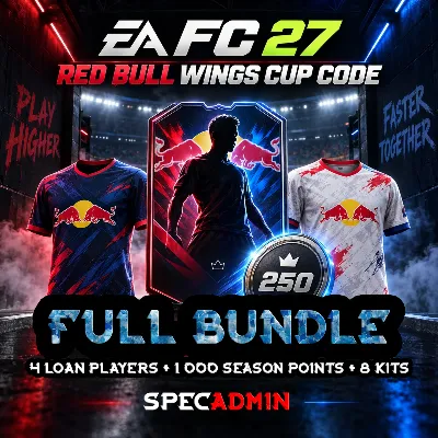 НАБОР EA SPORTS FC 27 RED BULL WINGS CUP | SP 1000 + 8 НАБОРОВ | FULL SET | BUNDLE - irongamers.ru