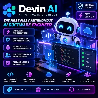 Devin AI Pro / Max (1 месяц) — полная гарантия и низкая цена - irongamers.ru