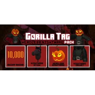 DLC Headless Nightmare Pack Gorilla Tag Oculus quest 2 3 s meta quest - irongamers.ru