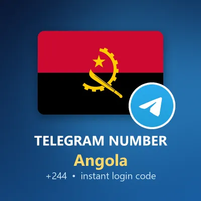 Номер для Telegram Ангола +244 | код входа сразу - irongamers.ru