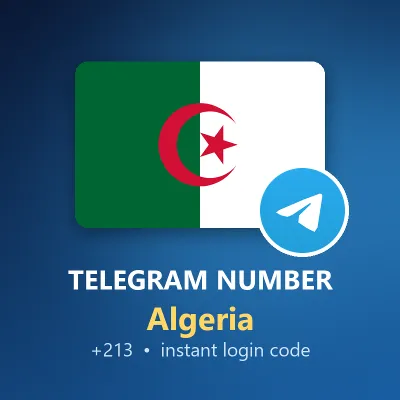 Номер для Telegram Алжир +213 | код входа сразу - irongamers.ru