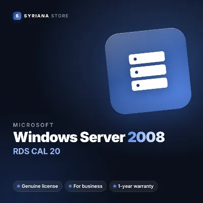 Windows Server 2008 RDS CAL 20 — лицензионный ключ - irongamers.ru