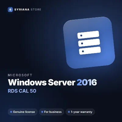 Windows Server 2016 RDS CAL 50 — лицензионный ключ - irongamers.ru