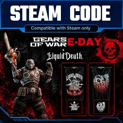 Gears of War: E-Day — Liquid Death Chainsaw Flex Skin | Global | STEAM | Глобальный - irongamers.ru