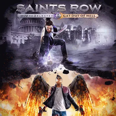Ключ Xbox Live для Saints Row IV Re-Elected и Gat out of Hell (глобальный)