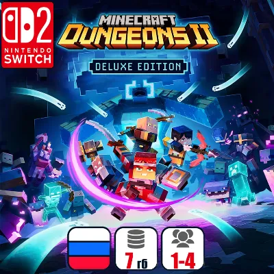 Minecraft Dungeons II Deluxe Edition | Nintendo Switch 2 - irongamers.ru
