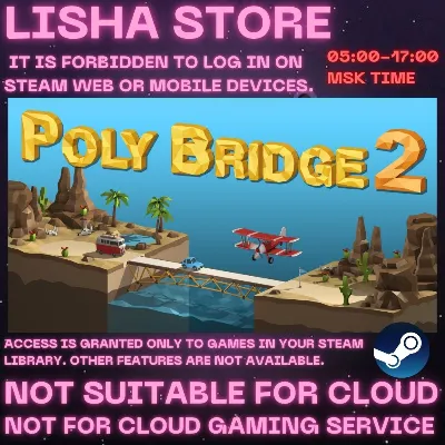 Poly Bridge 2 Стим Оффлайн На 90 дней - irongamers.ru