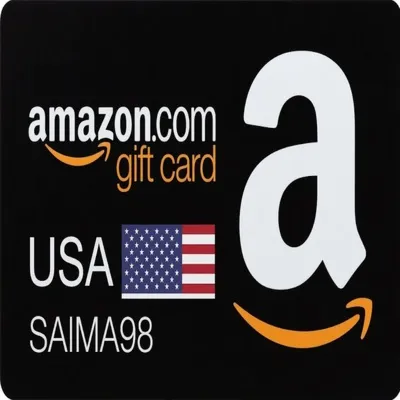 Подарочная карта Amazon (США), номинал 5–50 USD