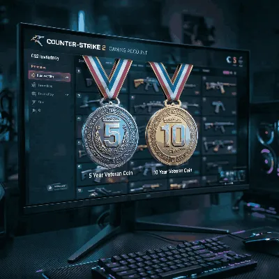 CS 2  Медаль за 5 и 10 лет службы - irongamers.ru